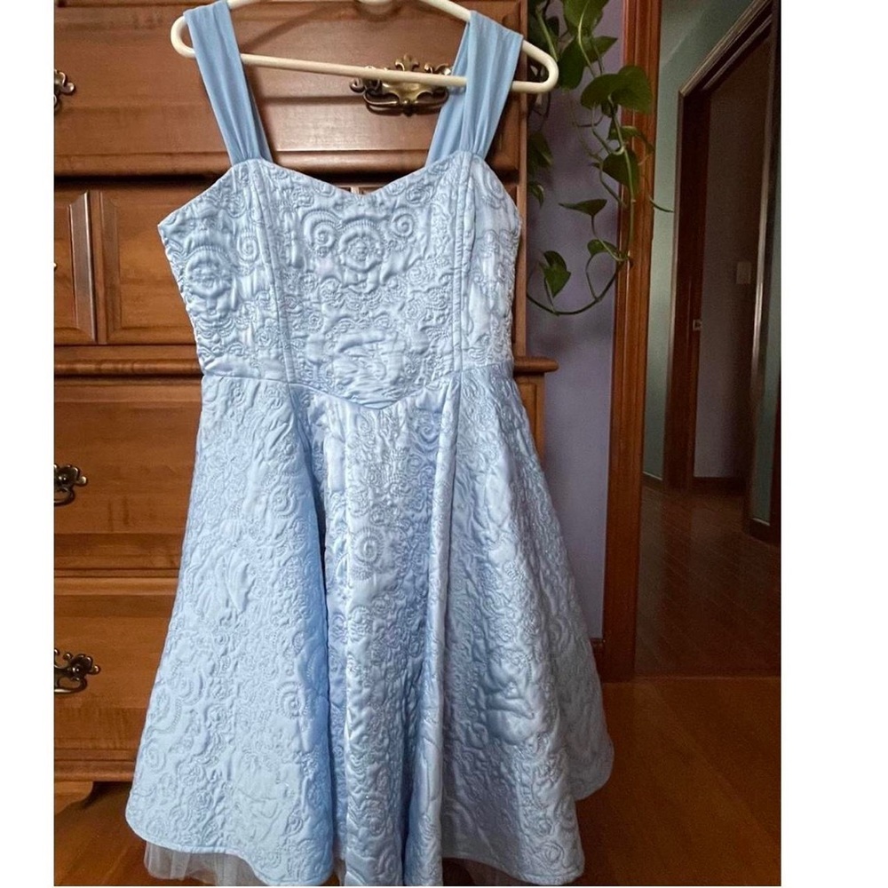 Pastel blue Cinderella princess dress. Hot Topic Disney collection, size L
